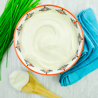 No Oil Nutrutarian Vegan Tofu Cashew Mayo recipe image