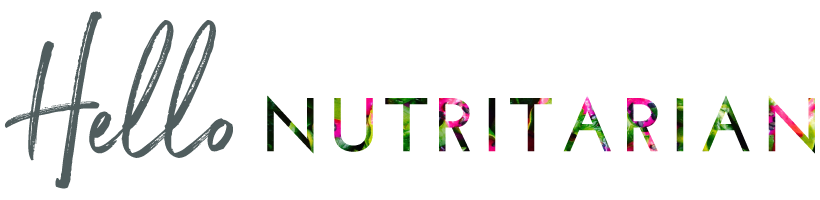 Hello Nutritarian